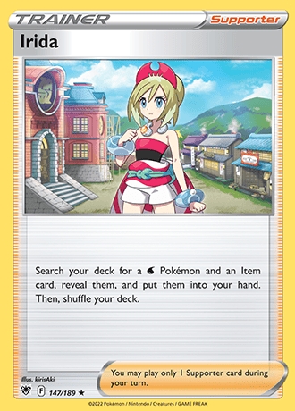 Non-Holo versjonen fra Build & Battle deck